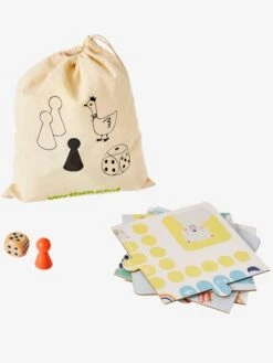 Jeu De L'oie Et Petits Chevaux FSC® Multicolore - Vertbaudet -Jouets Pour Enfants jeu de loie et petits chevaux fsc 1