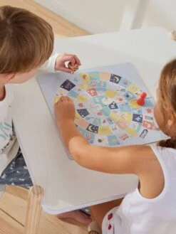 Jeu De L'oie Et Petits Chevaux FSC® Multicolore - Vertbaudet -Jouets Pour Enfants jeu de loie et petits chevaux fsc 3