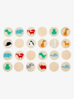 Jeu De Mémo En Bois FSC® Multicolore - Vertbaudet -Jouets Pour Enfants jeu de memo en bois fsc 1