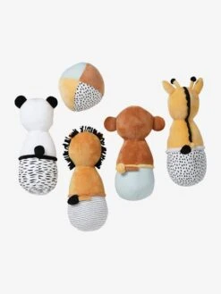 Jeu De Quilles En Tissu TANZANIE Multicolore - Vertbaudet -Jouets Pour Enfants jeu de quilles en tissu tanzanie 5