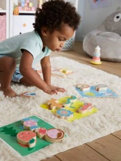 Jeu De Reconnaissance Tactile En Bois FSC® Multicolore - Vertbaudet -Jouets Pour Enfants jeu de reconnaissance tactile en bois fsc 2