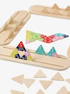 Jeu Tridominos Des Couleurs En Bois FSC® Multicolore - Vertbaudet -Jouets Pour Enfants jeu tridominos des couleurs en bois fsc 1