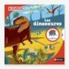 Kididoc - Les Dinosaures - Livre Animé - NATHAN Vert - Nathan -Jouets Pour Enfants kididoc les dinosaures livre anime nathan