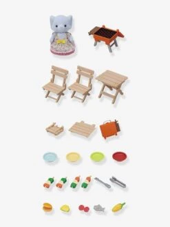 La Fille Eléphant Et Son Set De Pique-nique - SYLVANIAN FAMILIES Blanc - Sylvanian -Jouets Pour Enfants la fille elephant et son set de pique nique sylvanian families 2