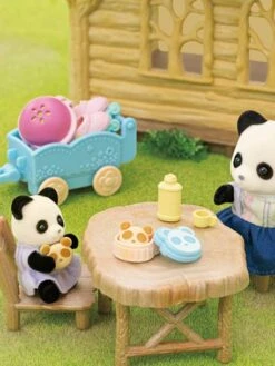 La Fille Panda, Son Vélo Et Sa Remorque - SYLVANIAN FAMILIES Blanc - Sylvanian -Jouets Pour Enfants la fille panda son velo et sa remorque sylvanian families 3