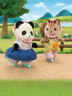 La Fille Panda, Son Vélo Et Sa Remorque - SYLVANIAN FAMILIES Blanc - Sylvanian -Jouets Pour Enfants la fille panda son velo et sa remorque sylvanian families 5