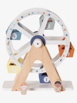 La Grande Roue Des Amis Des Petits En Bois FSC® Blanc - Vertbaudet -Jouets Pour Enfants la grande roue des amis des petits en bois fsc 2