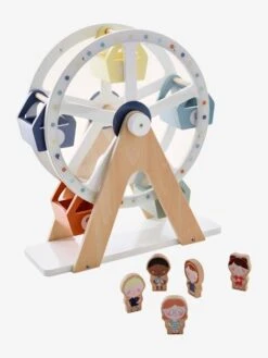 La Grande Roue Des Amis Des Petits En Bois FSC® Blanc - Vertbaudet -Jouets Pour Enfants la grande roue des amis des petits en bois fsc 3