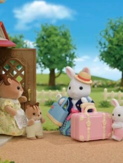 La Maman Lapin Neige Et Sa Valise De Week-end - SYLVANIAN FAMILIES Blanc - Sylvanian -Jouets Pour Enfants la maman lapin neige et sa valise de week end sylvanian families 4