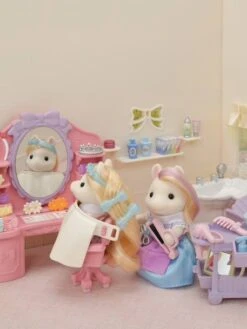 La Maman Poney Et Son Kit De Coiffure - SYLVANIAN FAMILIES Blanc - Sylvanian -Jouets Pour Enfants la maman poney et son kit de coiffure sylvanian families 4