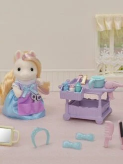 La Maman Poney Et Son Kit De Coiffure - SYLVANIAN FAMILIES Blanc - Sylvanian -Jouets Pour Enfants la maman poney et son kit de coiffure sylvanian families 5