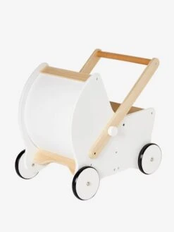 Landau De Marche 2 En 1 En Bois FSC® Rose - Vertbaudet -Jouets Pour Enfants landau de marche 2 en 1 en bois fsc 4