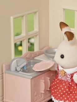 Le Cosy Cottage Du Village - SYLVANIAN FAMILIES Blanc - Sylvanian -Jouets Pour Enfants le cosy cottage du village sylvanian families 4