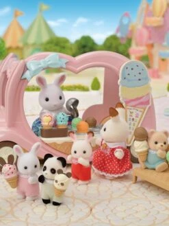 Le Marchand De Glace Ambulant SYLVANIAN FAMILIES Blanc - Sylvanian -Jouets Pour Enfants le marchand de glace ambulant sylvanian families 5
