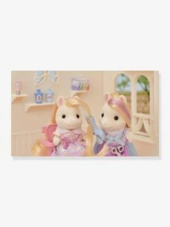 Le Salon De Coiffure Des Poneys - SYLVANIAN FAMILIES Blanc - Sylvanian -Jouets Pour Enfants le salon de coiffure des poneys sylvanian families 5