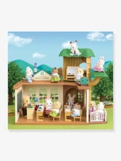 L'école De La Forêt SYLVANIAN FAMILIES Marron Clair Uni Avec Decor - Sylvanian 12 L'école De La Forêt SYLVANIAN FAMILIES Marron Clair Uni Avec Decor - Sylvanian -Jouets Pour Enfants lecole de la foret sylvanian families 4