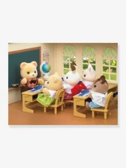 L'école De La Forêt SYLVANIAN FAMILIES Marron Clair Uni Avec Decor - Sylvanian 13 L'école De La Forêt SYLVANIAN FAMILIES Marron Clair Uni Avec Decor - Sylvanian -Jouets Pour Enfants lecole de la foret sylvanian families 5