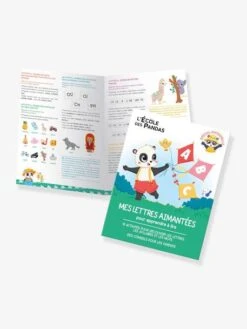 L'école Des Pandas - Mes Lettres Aimantées Pour Apprendre à Lire - AUZOU Vert - Auzou -Jouets Pour Enfants lecole des pandas mes lettres aimantees pour apprendre a lire auzou 2