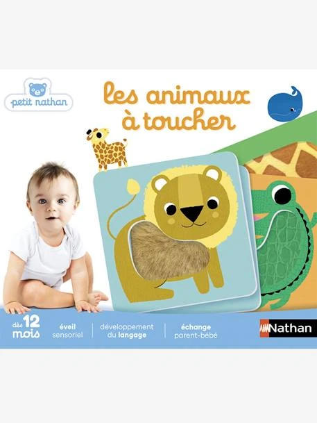Les Animaux à Toucher NATHAN Blanc - Nathan 2 Les Animaux à Toucher NATHAN Blanc - Nathan