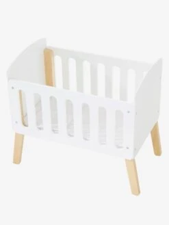 Lit Poupon Sur Pieds En Bois FSC® Blanc - Vertbaudet -Jouets Pour Enfants lit poupon sur pieds en bois fsc 4