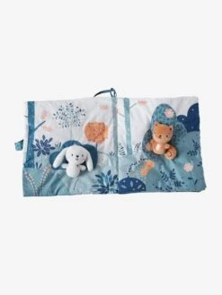 Livre D'éveil + Peluches En Velours Forêt Enchantée Multicolore - Vertbaudet -Jouets Pour Enfants livre deveil peluches en velours foret enchantee 5