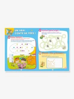 Livre éducatif Sami Et Julie - 100 Jeux De Vacances De La Grande Section Au CP - Cahier De Vacances 2021 - HACHETTE ÉDUCATION Blanc - Hachette -Jouets Pour Enfants livre educatif sami et julie 100 jeux de vacances de la grande section au cp cahier de vacances 2021 hachette education 1