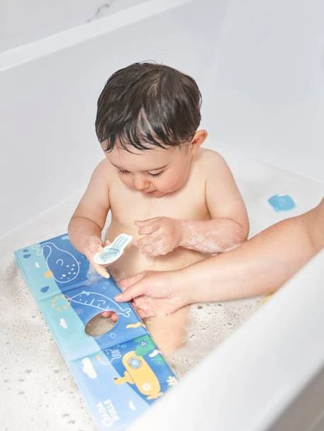 Livre + Marionnette + Stickers De Bain En Mousse BADABULLE Multicolore - Badabulle 5 Livre + Marionnette + Stickers De Bain En Mousse BADABULLE Multicolore - Badabulle – Image 3
