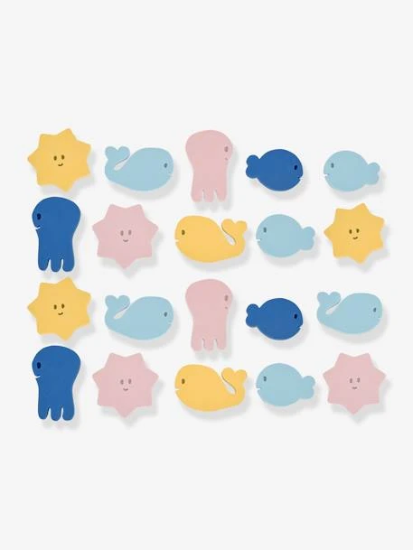 Livre + Marionnette + Stickers De Bain En Mousse BADABULLE Multicolore - Badabulle 8 Livre + Marionnette + Stickers De Bain En Mousse BADABULLE Multicolore - Badabulle – Image 6