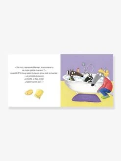 Livre P'tit Loup Se Lave Tout Seul AUZOU Bleu - Auzou -Jouets Pour Enfants livre ptit loup se lave tout seul auzou 3