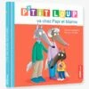 Livre P'tit Loup Va Chez Papi Et Mamie AUZOU Rouge - Auzou -Jouets Pour Enfants livre ptit loup va chez papi et mamie auzou