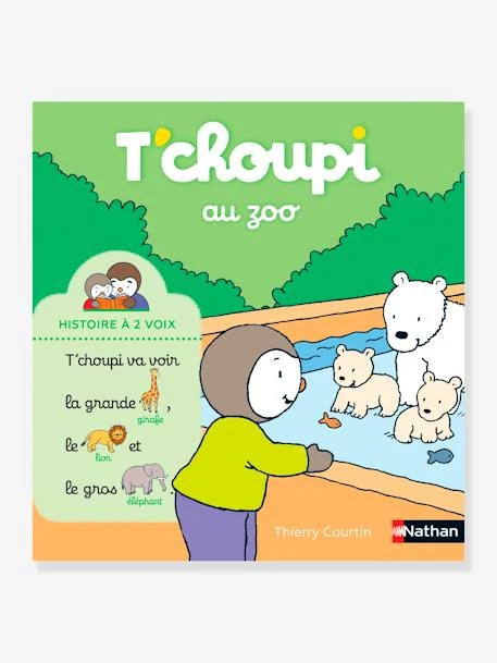 Livre T'choupi Au Zoo - Histoire à 2 Voix NATHAN Multico - Nathan 3 Livre T'choupi Au Zoo - Histoire à 2 Voix NATHAN Multico - Nathan