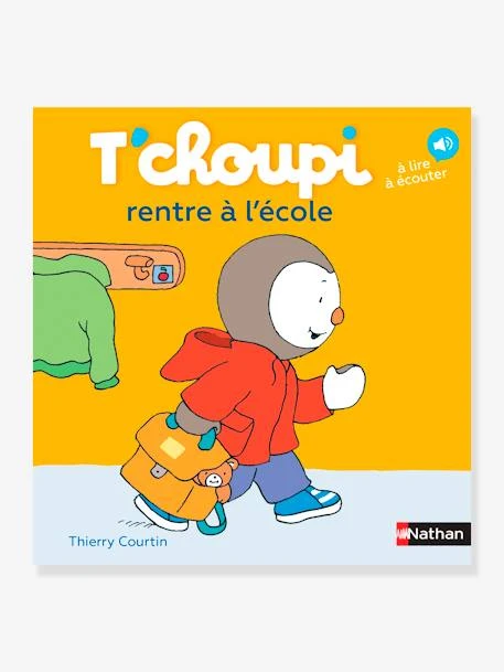 Livre T'choupi Rentre à L'école NATHAN Multico - Nathan 3 Livre T'choupi Rentre à L'école NATHAN Multico - Nathan