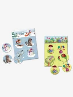 Loto Des 4 Saisons DJECO Multicolore - Djeco -Jouets Pour Enfants loto des 4 saisons djeco 1