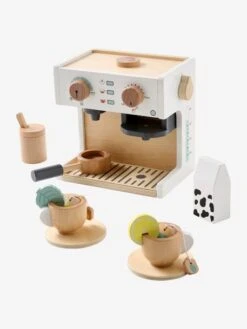 Machine à Café Et à Thé En Bois FSC® Multicolore - Vertbaudet -Jouets Pour Enfants machine a cafe et a the en bois fsc 5