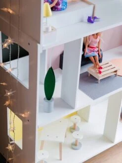 Maison De Poupée Mannequin En Bois FSC® Multicolore - Vertbaudet -Jouets Pour Enfants maison de poupee mannequin en bois fsc 3