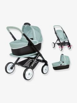 Maxi Cosi Poussette Landau 3 En 1 - SMOBY Vert - Smoby -Jouets Pour Enfants maxi cosi poussette landau 3 en 1 smoby 4