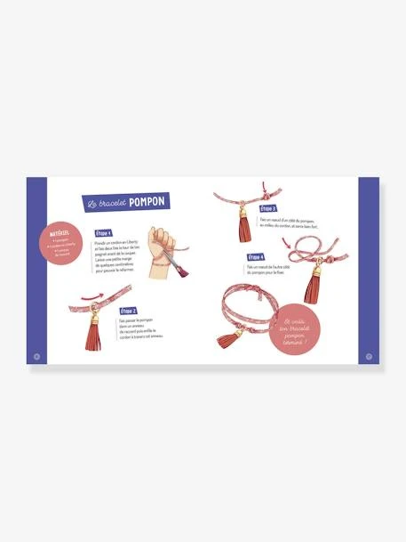 Mes Bijoux En Liberty (édition 2021) - AUZOU Blanc - Auzou 4 Mes Bijoux En Liberty (édition 2021) - AUZOU Blanc - Auzou – Image 2