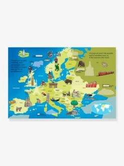 Mes Docs à Coller - Mon Premier Petit Atlas - ÉDITIONS MILAN Blanc - Hachette -Jouets Pour Enfants mes docs a coller mon premier petit atlas editions milan 3