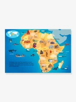 Mes Docs à Coller - Mon Premier Petit Atlas - ÉDITIONS MILAN Blanc - Hachette -Jouets Pour Enfants mes docs a coller mon premier petit atlas editions milan 4