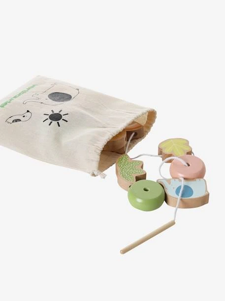 Mes Premières Perles à Enfiler En Bois FSC® Multicolore - Vertbaudet 6 Mes Premières Perles à Enfiler En Bois FSC® Multicolore - Vertbaudet – Image 4