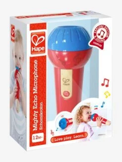 Micro à Résonance HAPE Rouge - Hape -Jouets Pour Enfants micro a resonance hape 2