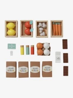 Mon Petit Marché Bio En Bois FSC® Multicolore - Vertbaudet -Jouets Pour Enfants mon petit marche bio en bois fsc 4