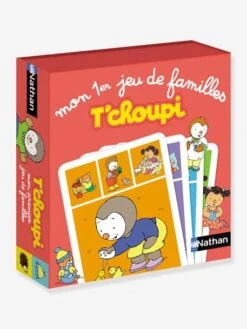 Mon Premier Jeu De Familles T'choupi NATHAN Rouge - Nathan 9 Mon Premier Jeu De Familles T'choupi NATHAN Rouge - Nathan -Jouets Pour Enfants mon premier jeu de familles tchoupi nathan 2