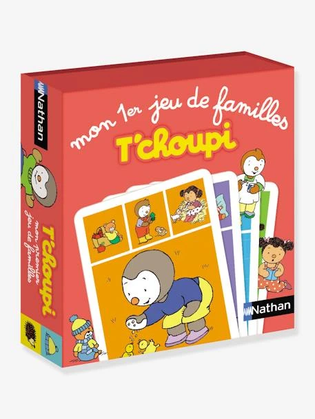 Mon Premier Jeu De Familles T'choupi NATHAN Rouge - Nathan 5 Mon Premier Jeu De Familles T'choupi NATHAN Rouge - Nathan – Image 3