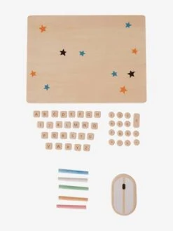 Ordinateur Portable En Bois FSC® Noir - Vertbaudet -Jouets Pour Enfants ordinateur portable en bois fsc 2