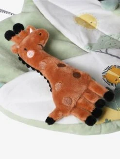 Panneau D'activités Musical En Tissu TANZANIE Blanc - Vertbaudet -Jouets Pour Enfants panneau dactivites musical en tissu tanzanie 3