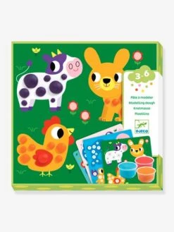 Pâte à Modeler Ronds De Pâte DJECO Vert - Djeco