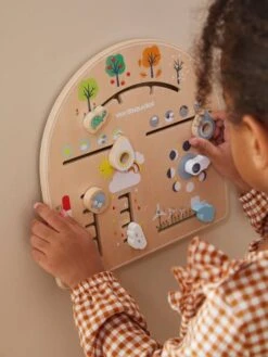 Planche De La Météo Et Du Temps En Bois FSC® Multicolore - Vertbaudet -Jouets Pour Enfants planche de la meteo et du temps en bois fsc 4