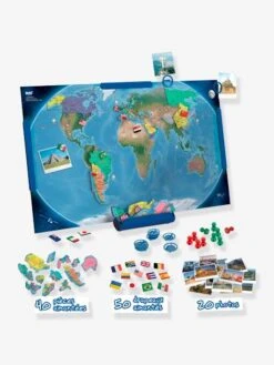 Planisphère Aimanté - BUKI Bleu - Buki -Jouets Pour Enfants planisphere aimante buki 3