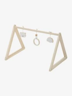 Portique D'éveil Base Triangle En Bois FSC® Beige - Vertbaudet 11 Portique D'éveil Base Triangle En Bois FSC® Beige - Vertbaudet -Jouets Pour Enfants portique deveil base triangle en bois fsc 3